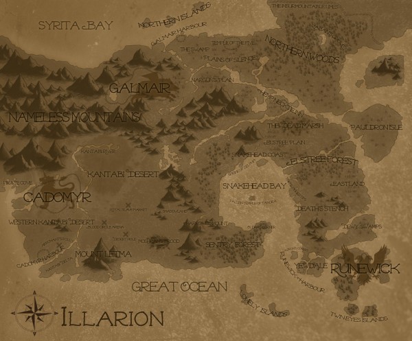 Map of Illarion